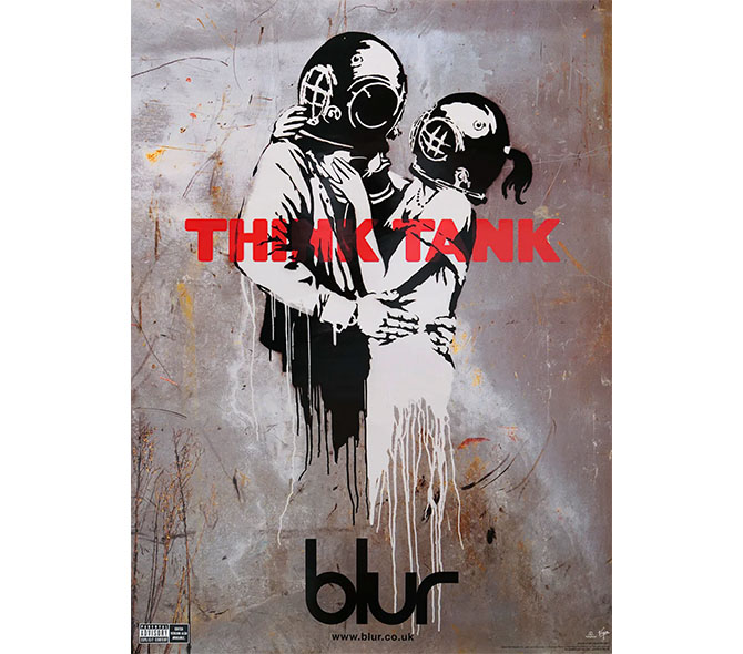 blur THINK TANK Promo Poster