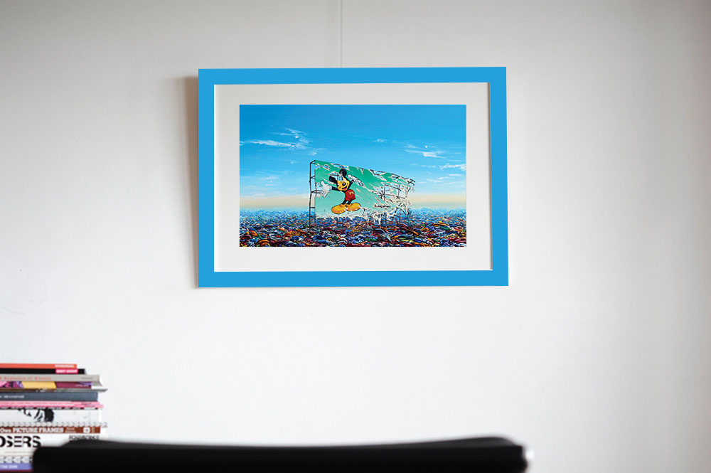 Jeff Gillette（ジェフ・ジレット）のペーパー作品、Mickey Billboard