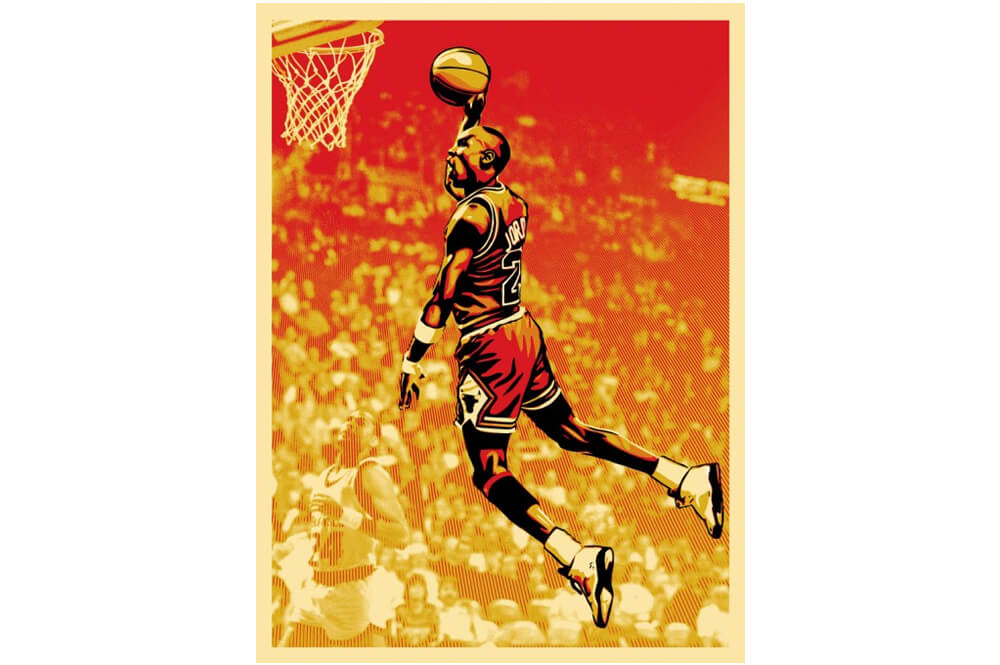Shepard Fairey(OBEY GIANT) マイケル・ジョーダンのポスターを販売 ー 