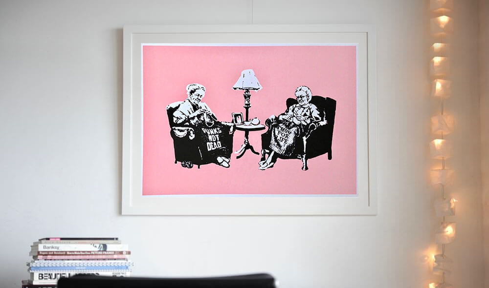 Amazon.co.jp: WCP Banksy バンクシー HAVE A NICE DAY リ