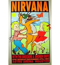 Frank Kozikのポスター「NIRVANA」を販売 ー NOISEKING ノイズキング