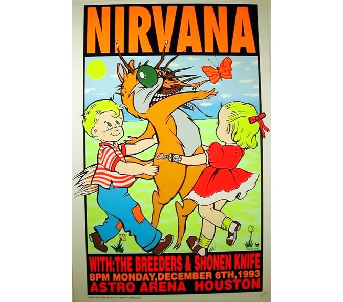 C650 ニルバーナ Nirvana ポスター 非売品