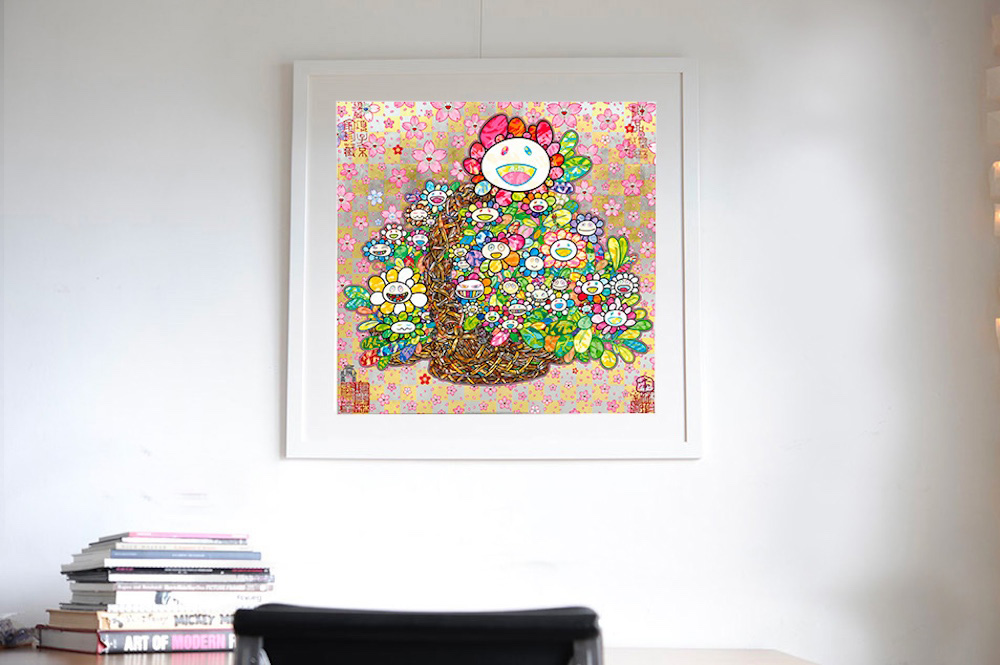 新品未開封 村上 隆　宋 李嵩 「花籃」 へのオマージュ 村上隆 「宋 李嵩 「花籃」 へのオマージュ」がご購入いただけ