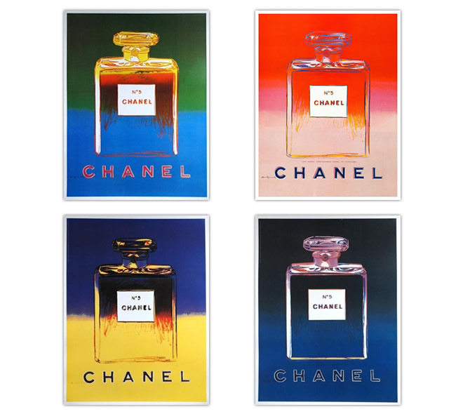 No.5 CHANEL 4枚セット