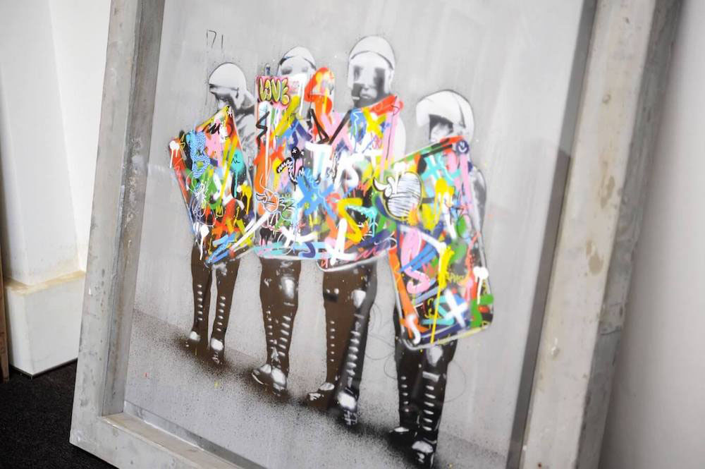 Martin Whatson（マーティン・ワトソン） 'LOVE COPS REMIX Canvas 