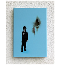 クンストラーゼン Fighting The Blank フェンサー キャンバス Fighting With Canvas – Kunstrasen ポスター販売 ー NOISEKING