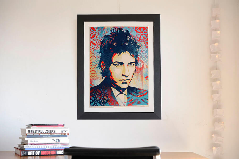 Shepard Fairey(OBEY GIANT) ボブ・ディランのポスターを販売 ー