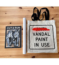 Banksy「CUT & RUN」公式ポスターセット