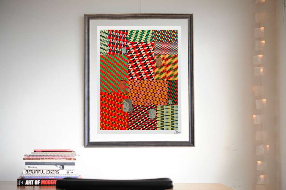 【ピーク』バリー・マッギー　シルクスクリーン Barry McGee – Silkscreen print n°3 バリーマッギー シルク