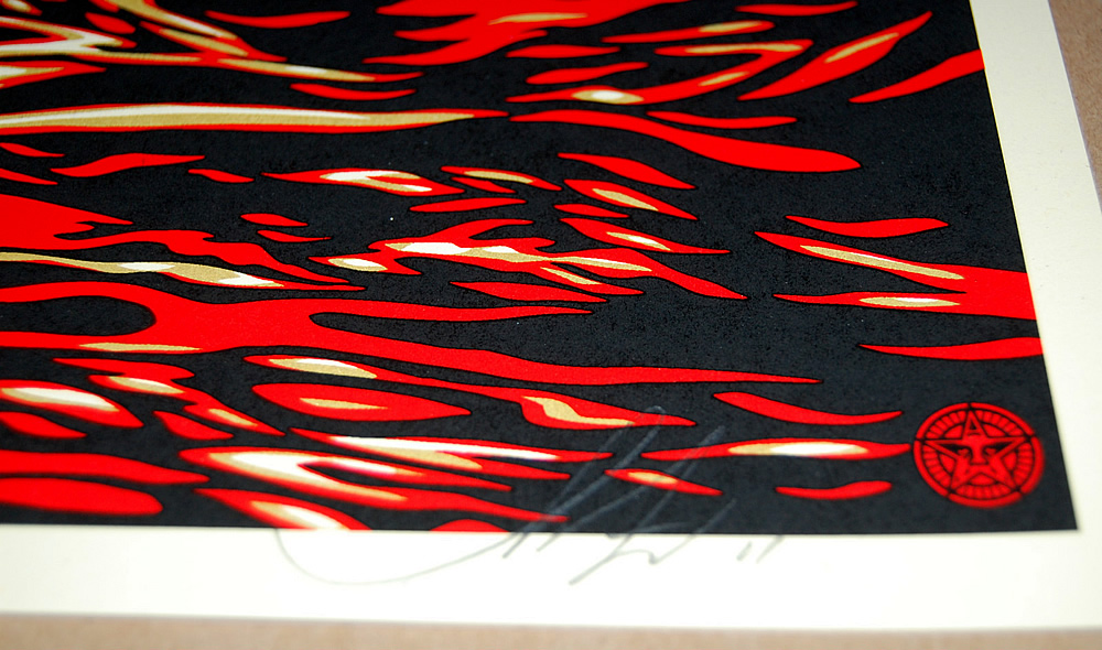 Dark Wave/Rising Sun - OBEY GIANTのグラフティアート&ポスターを販売