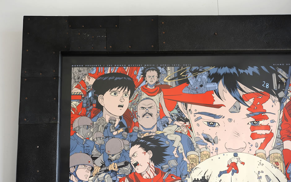 ET ポスター BNG Not MONDO シルクスクリーン ポスター,作品 AKIRA,Tyler Stout ー NOISEKING ノイズキング