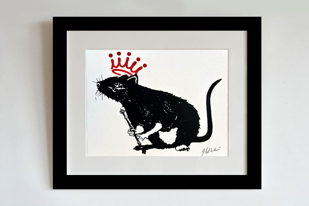 バンクシーの師匠と呼べるアーティスト「Blek Le Rat」 ー NOISEKING