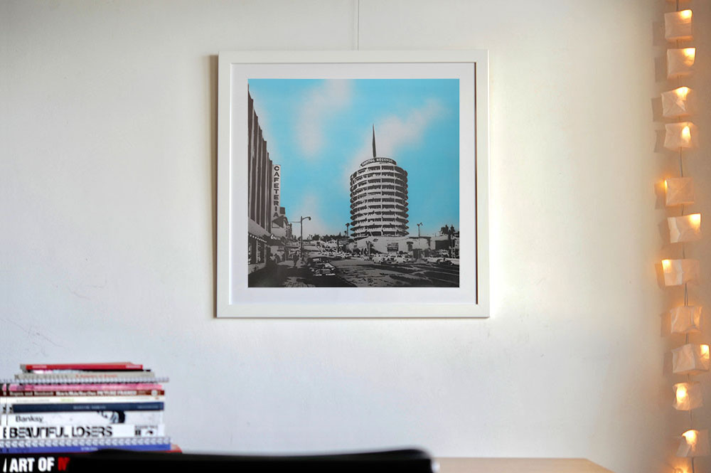Nick Walker「CapitalRecords」オリジナルチューブケース付 Nick Walker ニック「Capital Records」チューブケース付 Nick