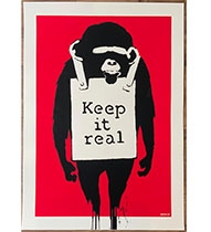 Monkey Keep it real (Red)- WCP Reproduction