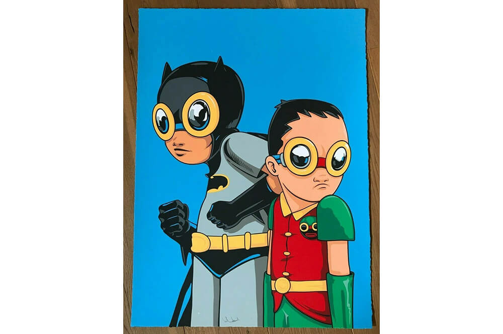 Hebru Brantley Flynamic Duo 2040 フィギュア アート