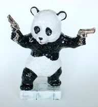 Pistol Packing Panda