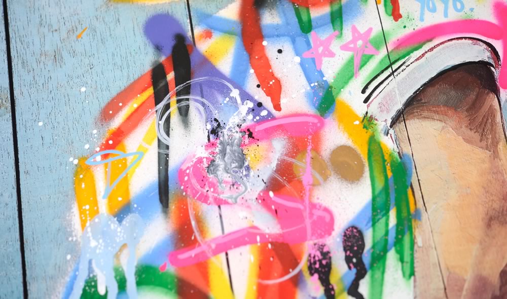 Martin Whatson×Ernest Zacharevic 'DIFFERENT STROKES' 販売 ー