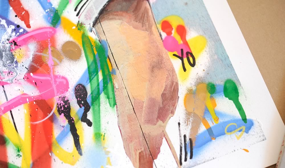 Martin Whatson×Ernest Zacharevic 'DIFFERENT STROKES' 販売 ー