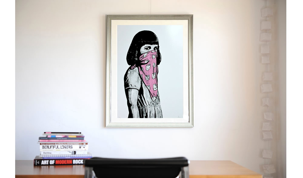 Kitty Riot by DOLK Reed Projects Gallery限定9枚のみ制作のアート