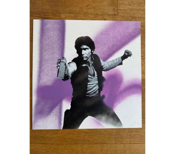 Can Solo 1/1 Original On Paper 