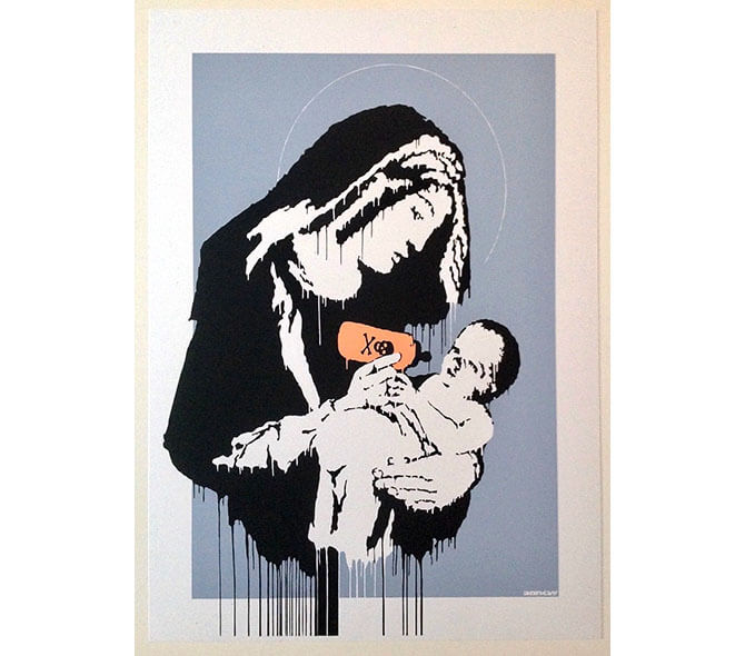 Banksy（バンクシー）Toxic Mary – WCP Reproductionを販売！ ー