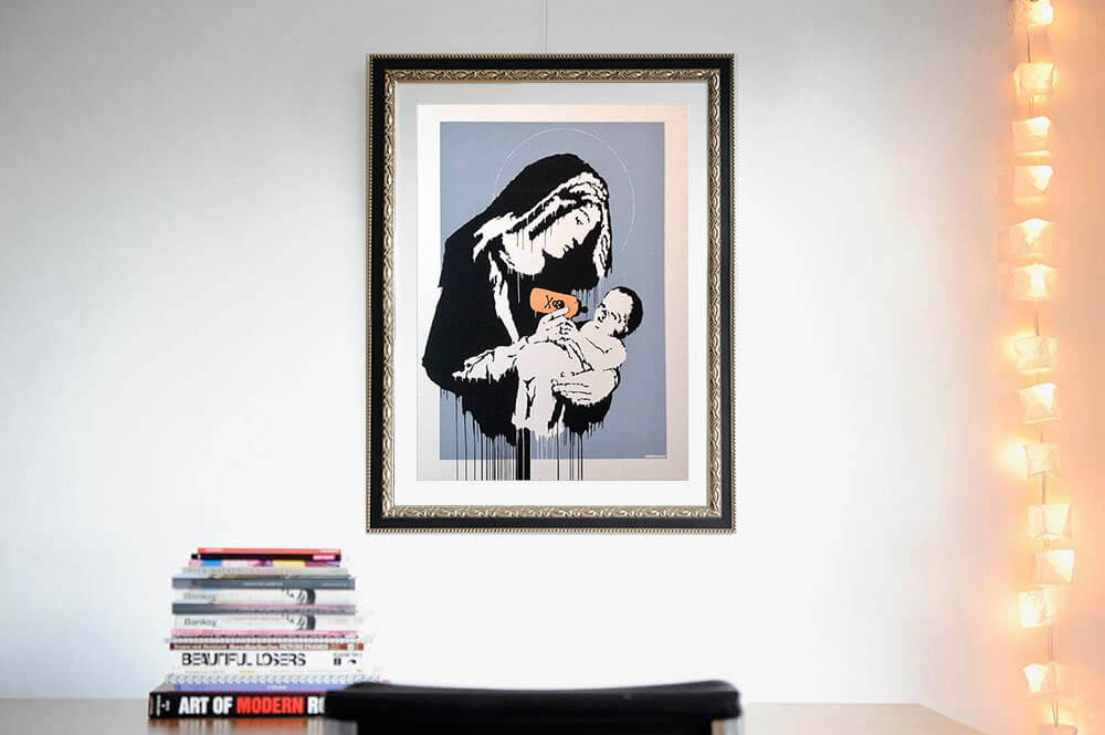 Banksy TOXIC MARY WCP バンクシー シルクスクリーンポスター Banksy TOXIC MARY WCP バンクシー シルクスクリーンポスター