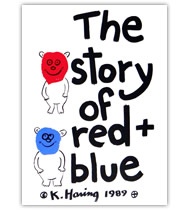 The story of red + blue