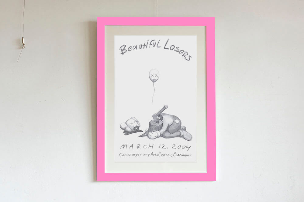 絶版‼️ 希少‼️ Beautiful Losers カウズ KAWS KAWS Beautiful Losers (Unsigned Print) 2006 | For Sale