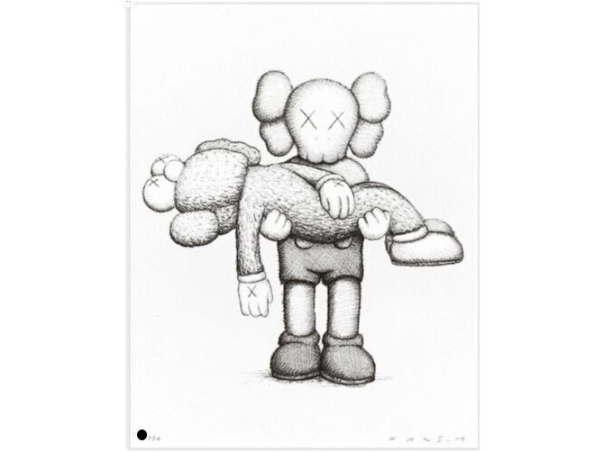 KAWS  カウズ　シルクスクリーン村上隆　Banksy Supureme