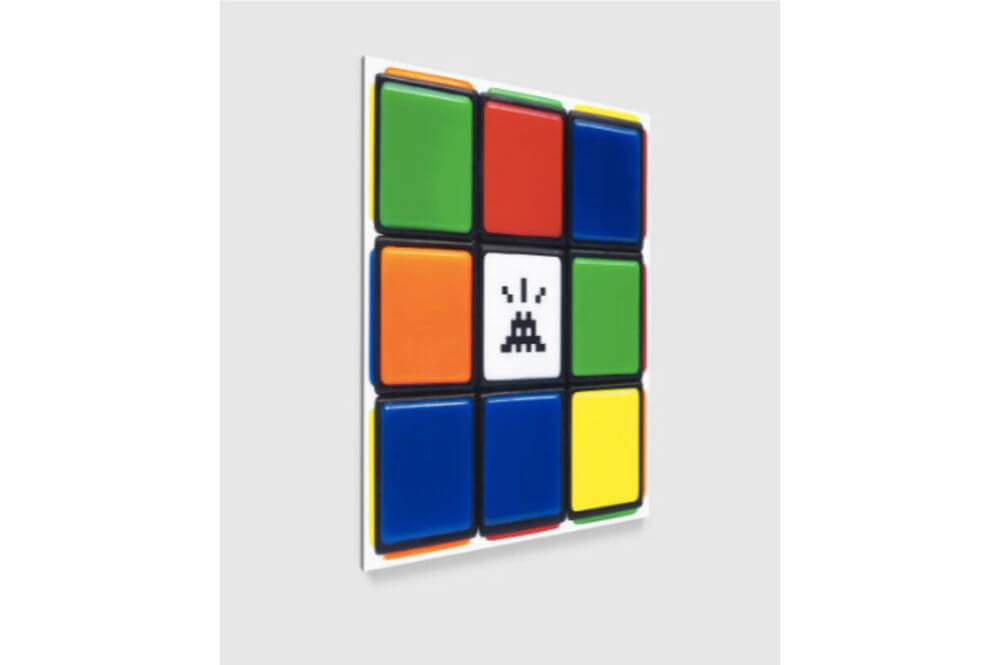 INVADERの作品「Invaded Cube」を販売しています。 ー NOISEKING INVADERの作品「Invaded Cube」を販売しています。 ー NOISEKING
