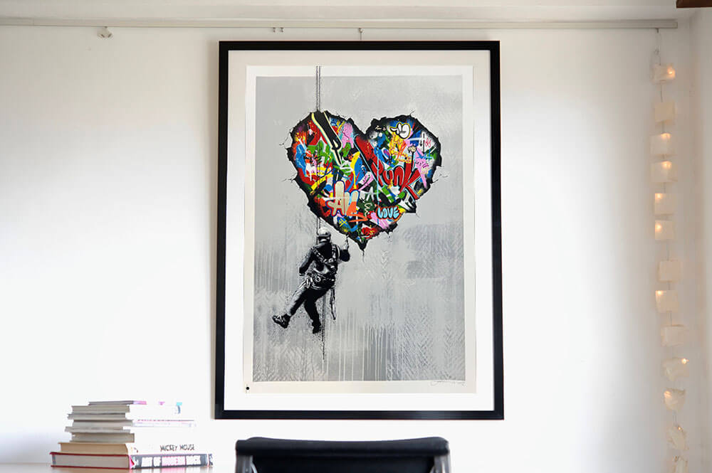 Martin Whatson 個展 直筆サイン入りポスター マーティン・ワトソン-