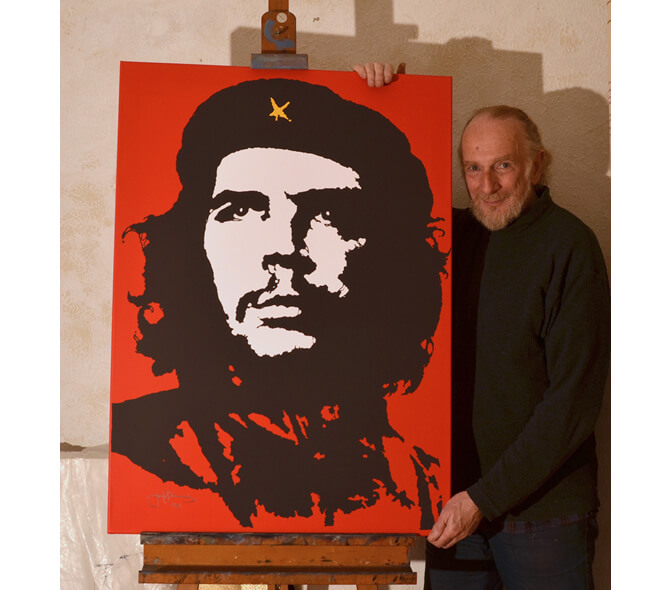 VIVA CHE on Canvas