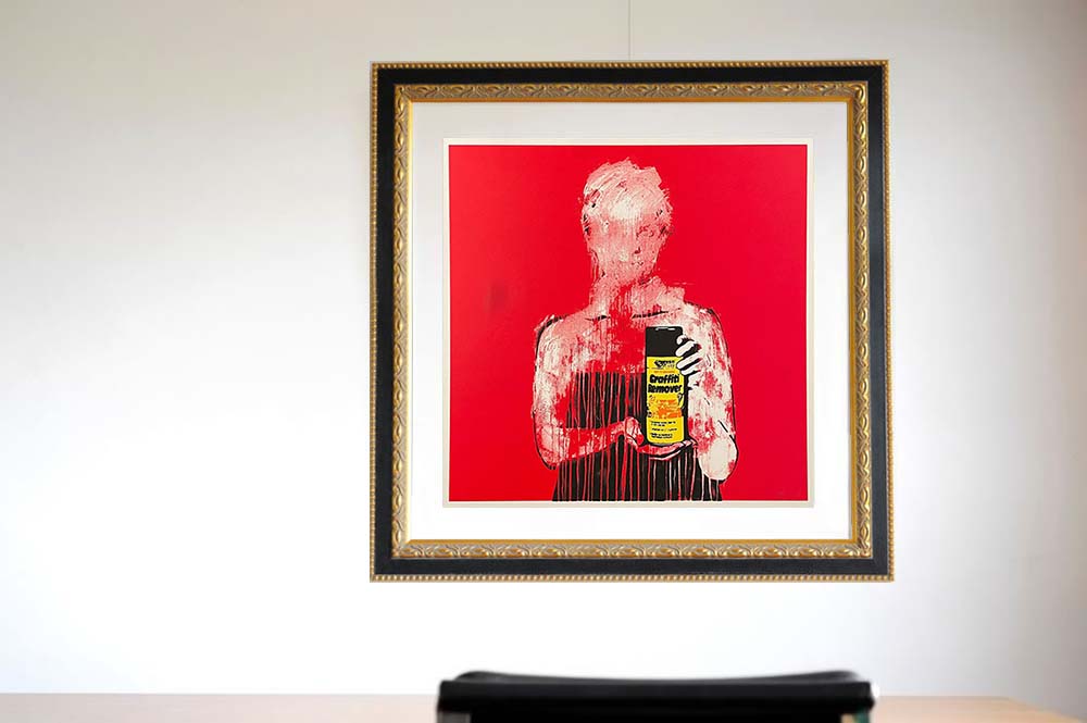 【2枚セット】snipe1 プリント作品 グラフィティ banksy dolk DOLK 「GRAFFITI REMOVER（Red）」がご購入いただけます