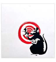 バンクシー『Radar Rat』限定250部 ジークレ 販売元証明書 0416B 12231149_5fe2b039352a6.jpg