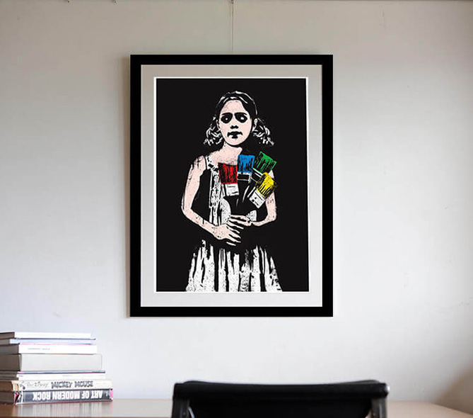 DOLK / Paintbrusj Girl