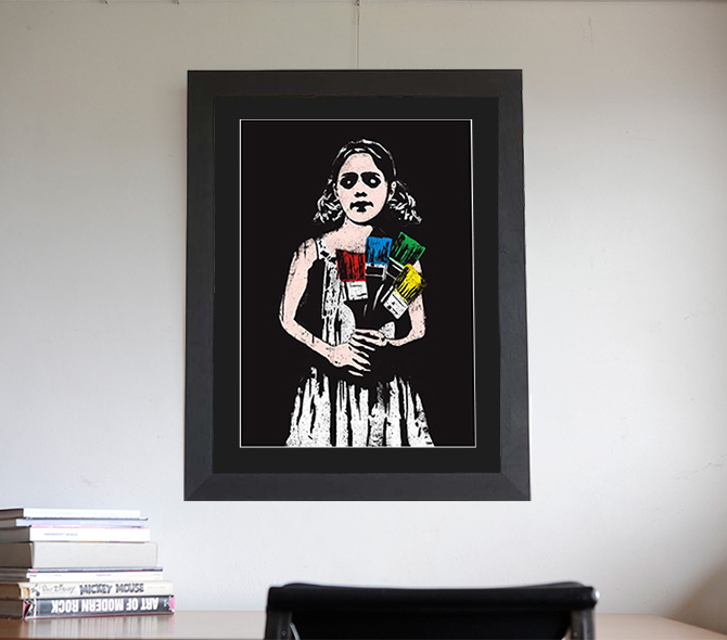 DOLK / Paintbrusj Girl