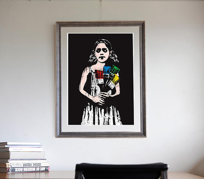 DOLK / Paintbrusj Girl