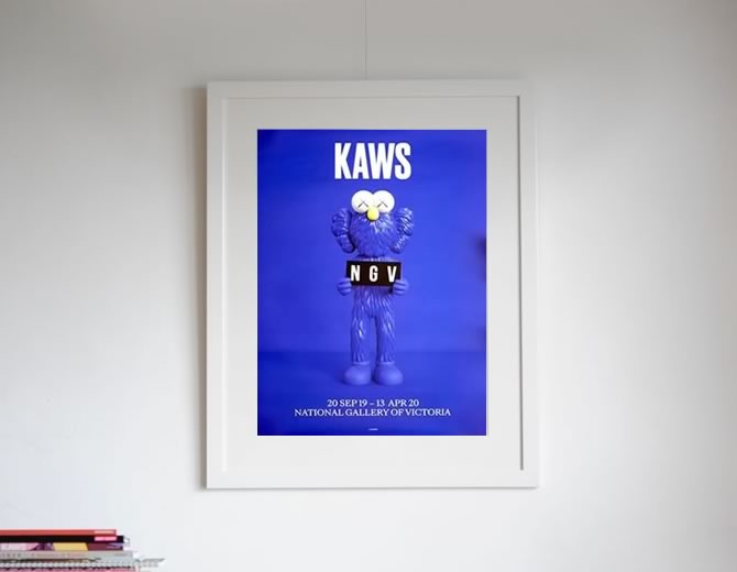 ★2組セット★KAWS Poster カウズ ポストカード 海外限定 NGV