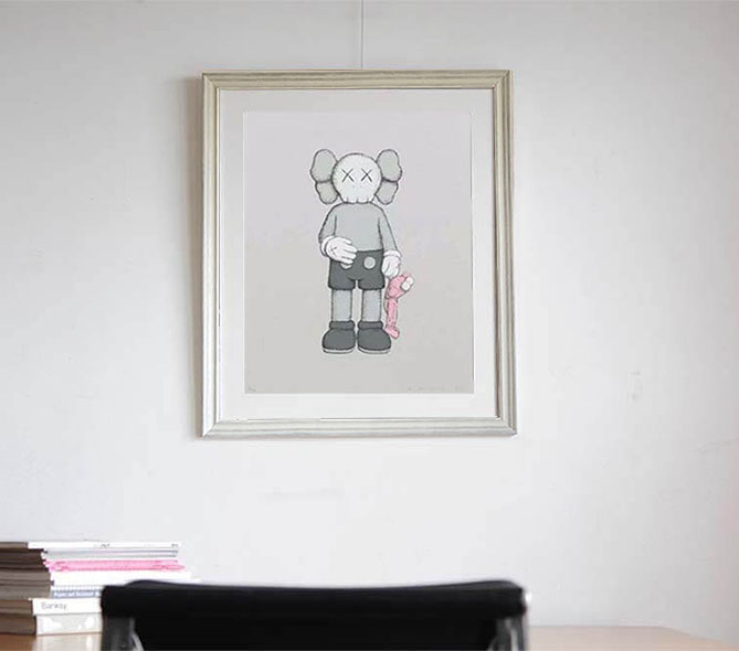 KAWS  カウズ　シルクスクリーン村上隆　Banksy Supureme