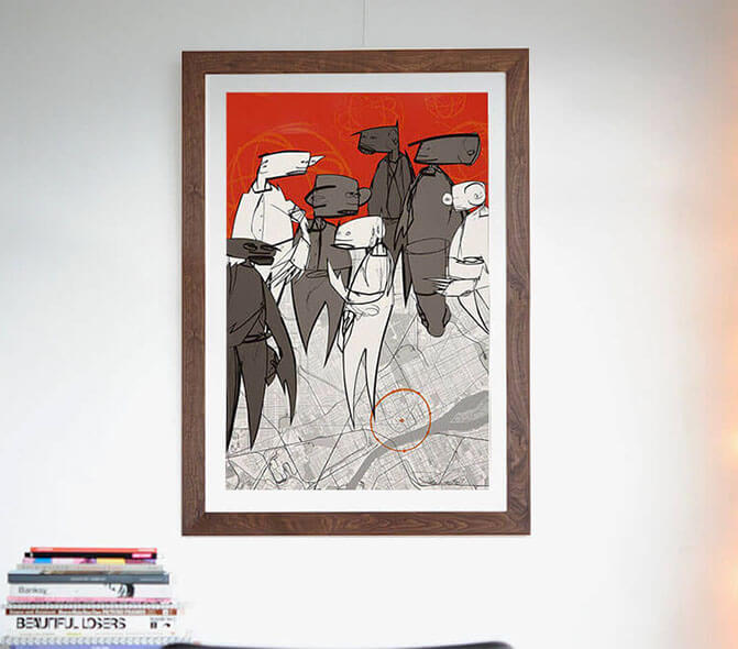 FUTURA シルクスクリーン エディション作品