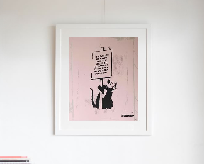 Not Banksy(ノットバンクシー)の作品がご購入いただけます。 ー Not Banksy(ノットバンクシー)の作品がご購入いただけます。 ー