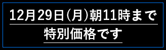 12月29日（月）